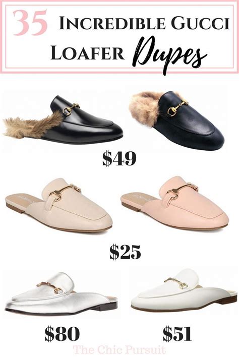 gucci slippers dupe|best gucci loafer dupes.